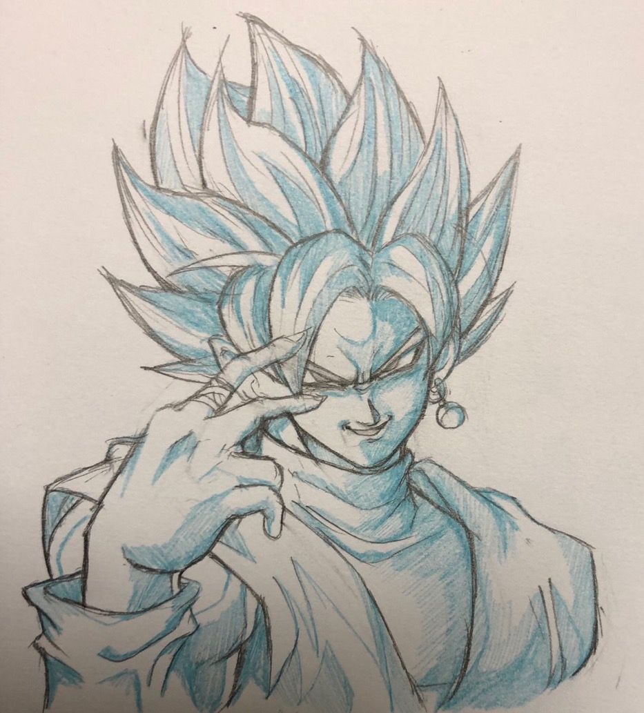 Goku Black&Zamasu. Dibujos, Dibujos impresionantes, Arte de dragón