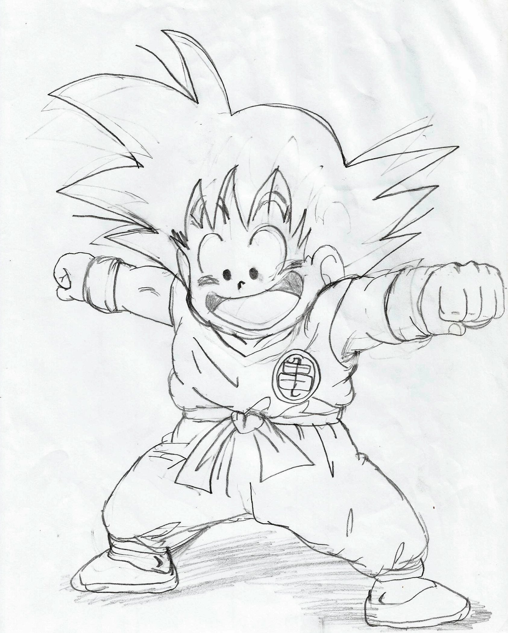 My Dragon Ball Drawings 8) Ball Z Fan Art