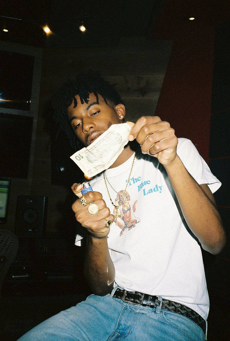 Download Playboi Carti With Money Wallpaper
