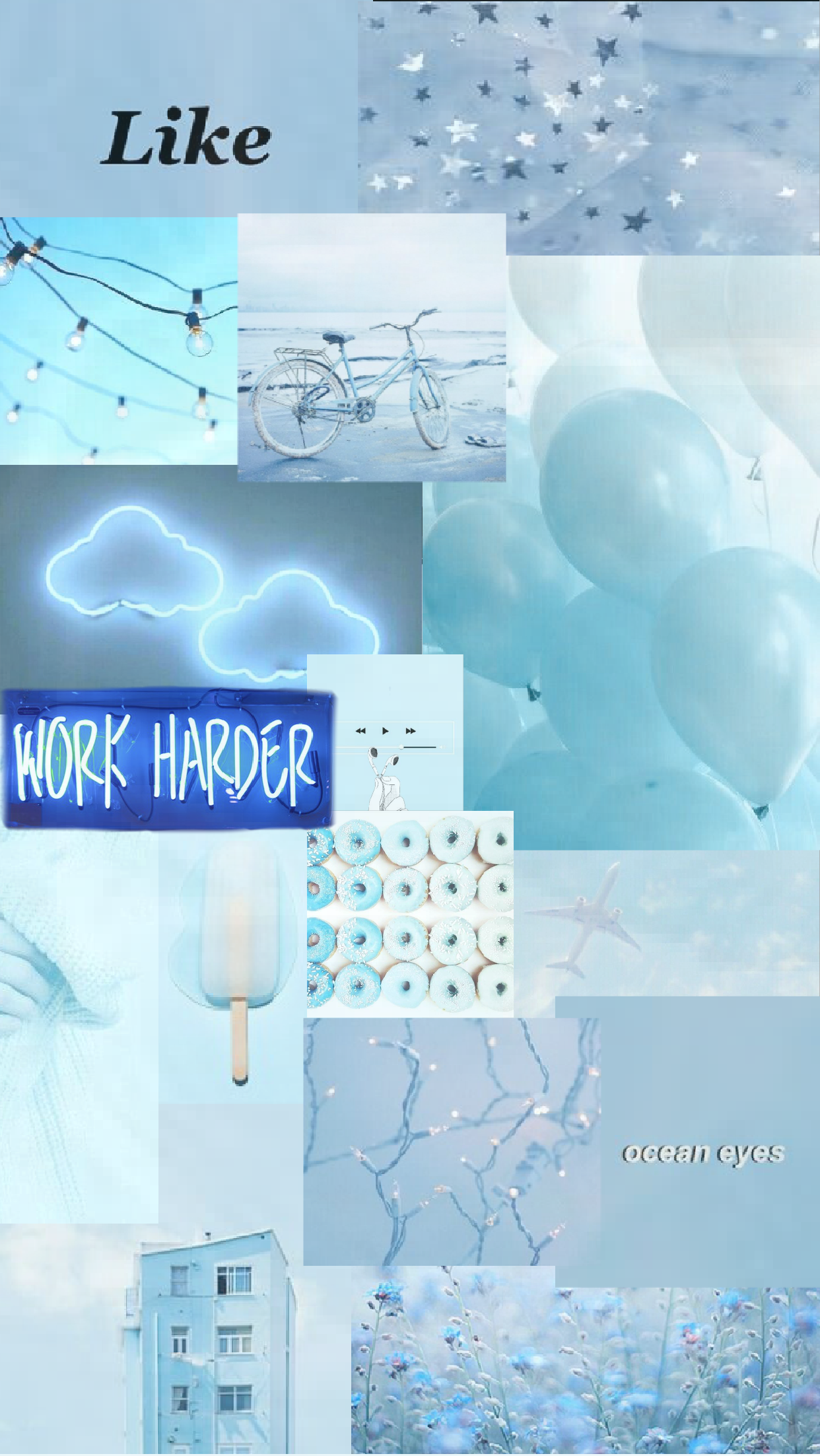 blue aesthetic. Aesthetic desktop wallpaper, Cute blue wallpaper, iPhone wallpaper girly