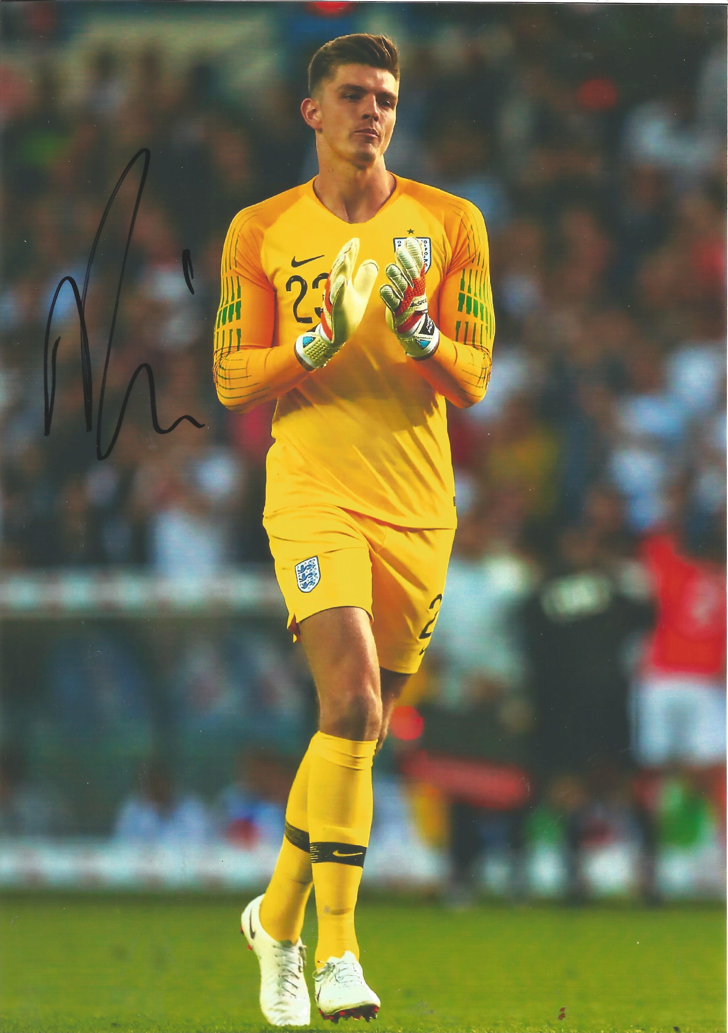 Sold Price: Nick Pope Signed England 8x12 Photo. Good Condition. All signed pieces come with a Certificate of 0120 10:00 AM BST