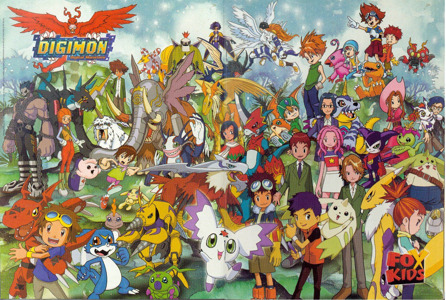 Digimon Adventure 02 Wallpaper Free Digimon Adventure 02 Background