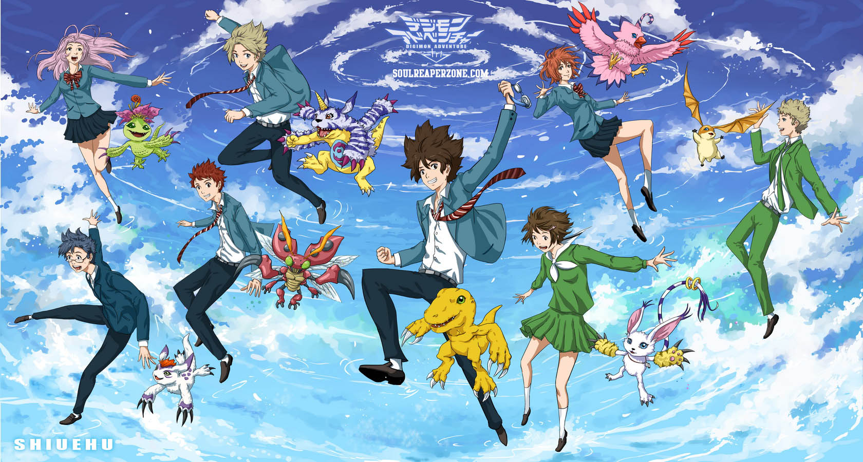 Season 2 official poster  Digimon adventure, Digimon, Fondo de anime