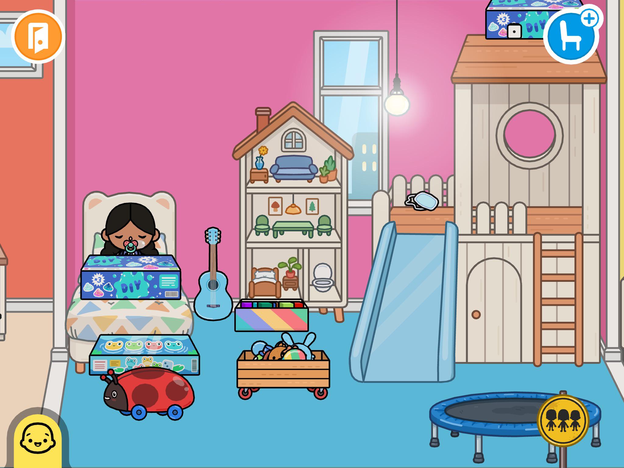 My baby room for toca baca her name is Lola