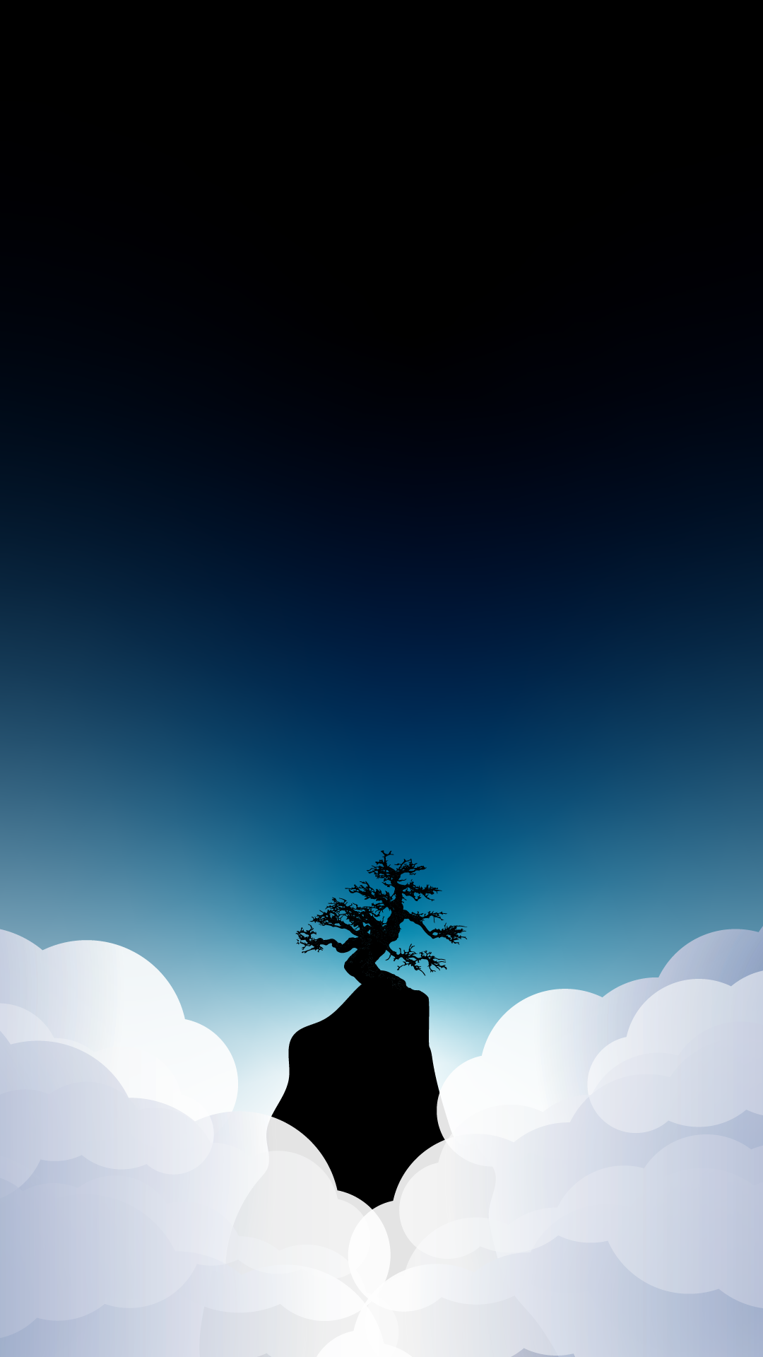 iPhone wallpaper HD 4K in the clouds