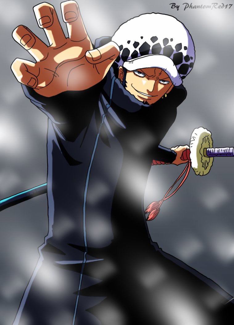 Trafalgar Law sur l'île de Punk Hazard