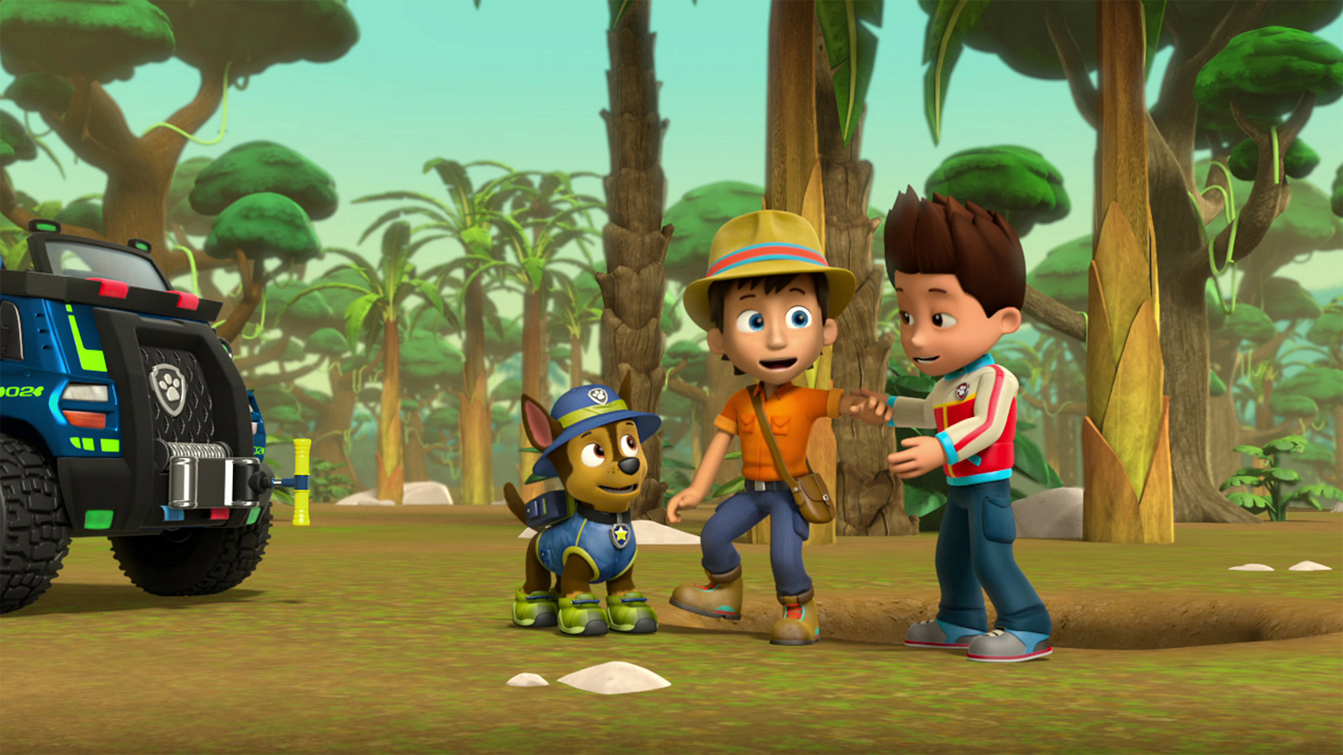 Watch PAW Patrol Season 3 Episode 15: Tracker Joins the Pups! show on Paramount Plus