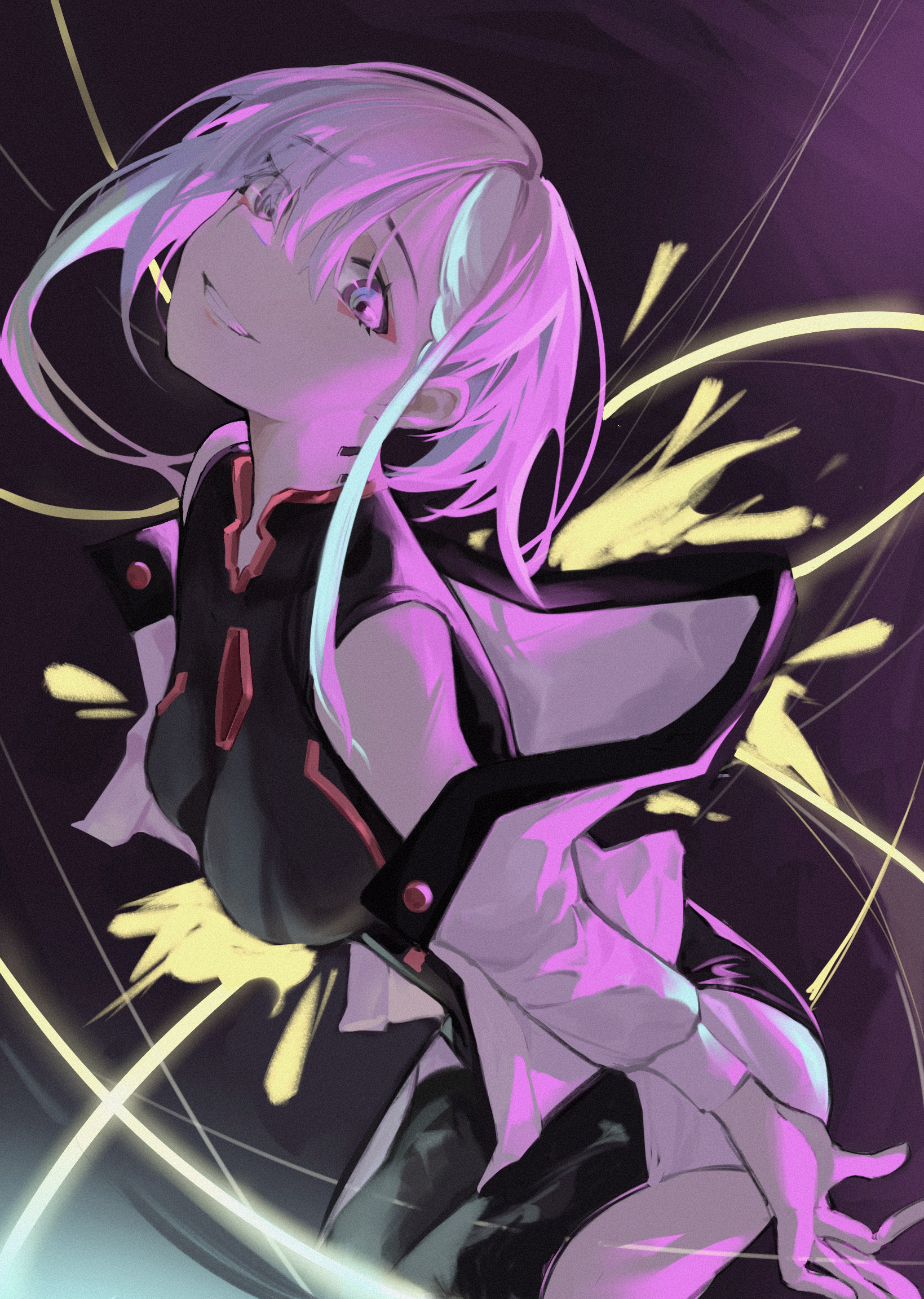 Anime Wallpapers on X: Lucy [Cyberpunk:Edgerunners] (1687x3000