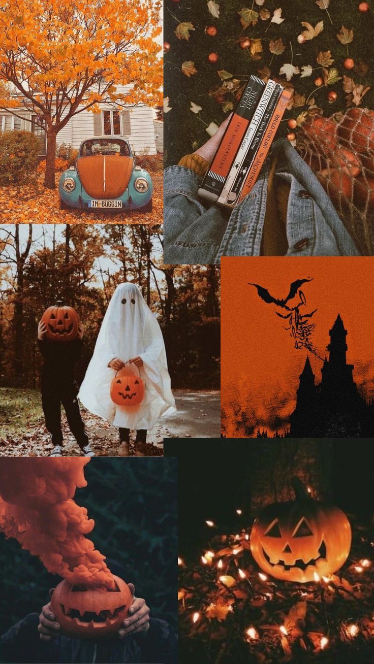 Halloween aesthetic wallpaper. Halloween wallpaper, Halloween wallpaper background, Cute fall background