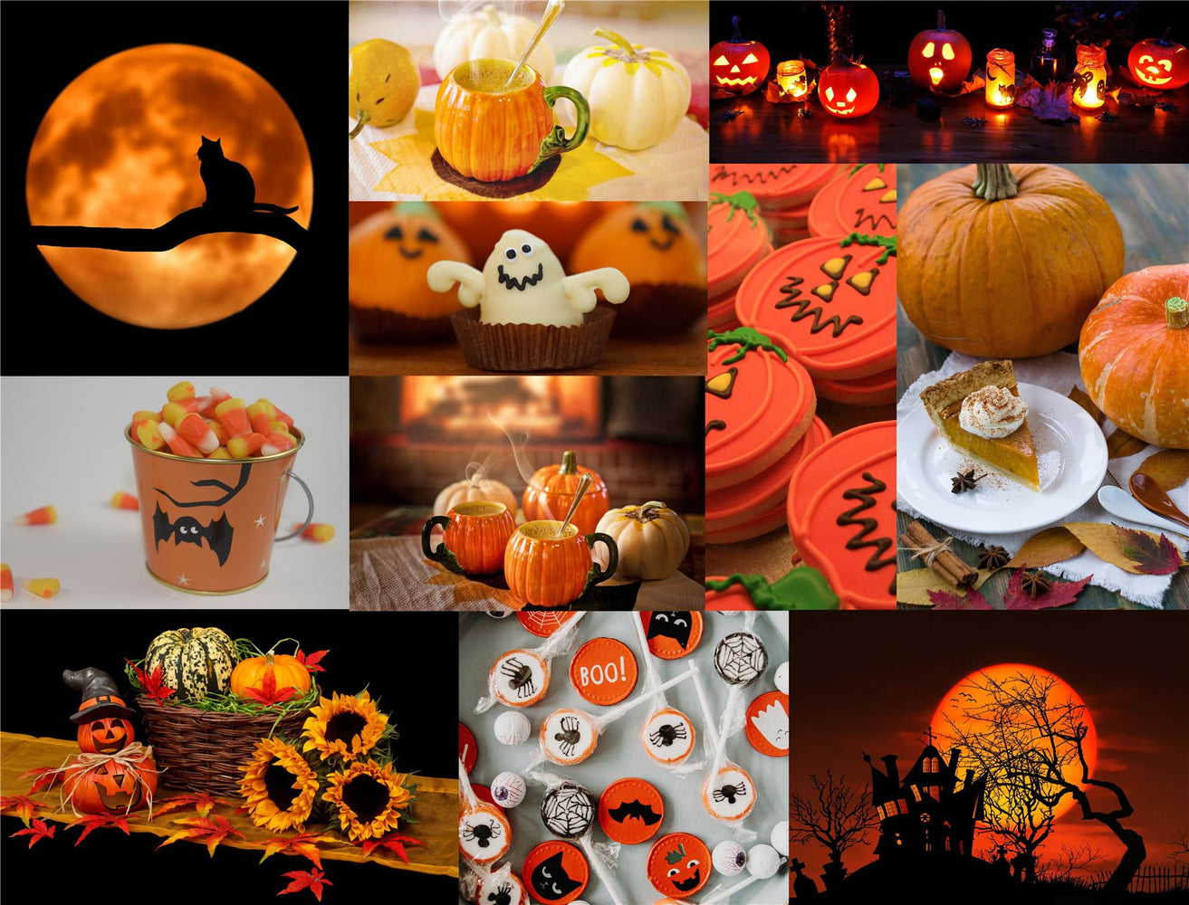 Halloween Moodboards Wallpapers - Wallpaper Cave