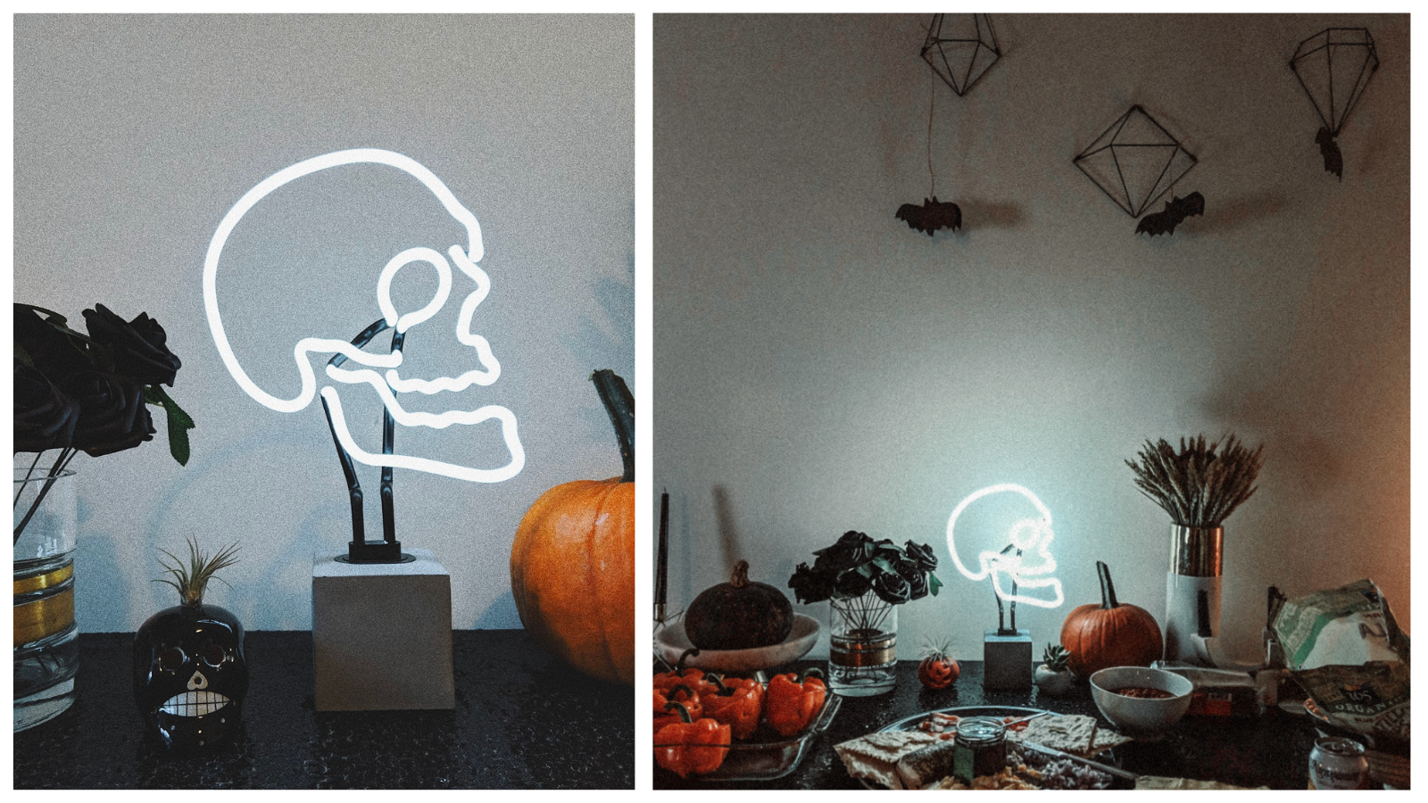 Spooky chic halloween decor and party ideas