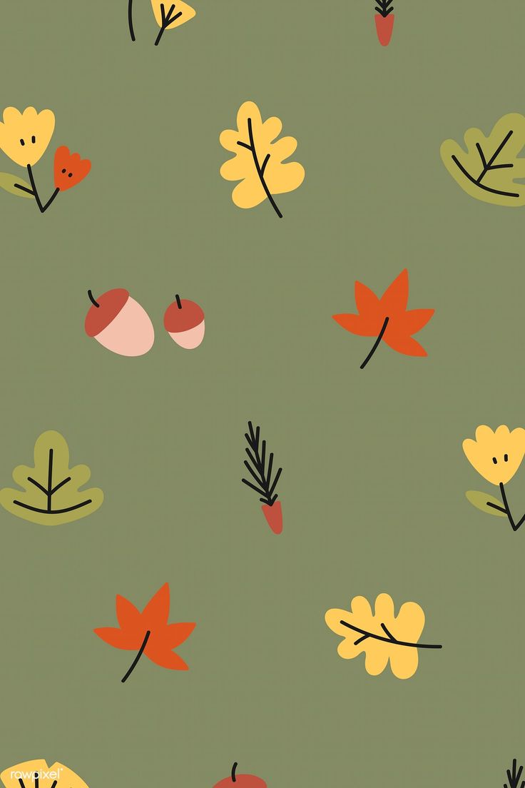 Colorful autumn leaves background vector. free image #vector #vectoart #digitalpa. Leaf background, Cute fall wallpaper, Autumn leaves background