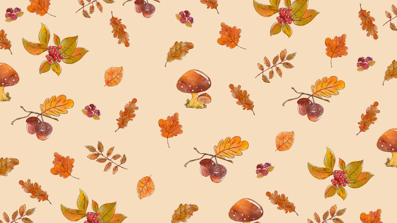 Fall Pattern Wallpapers - Wallpaper Cave