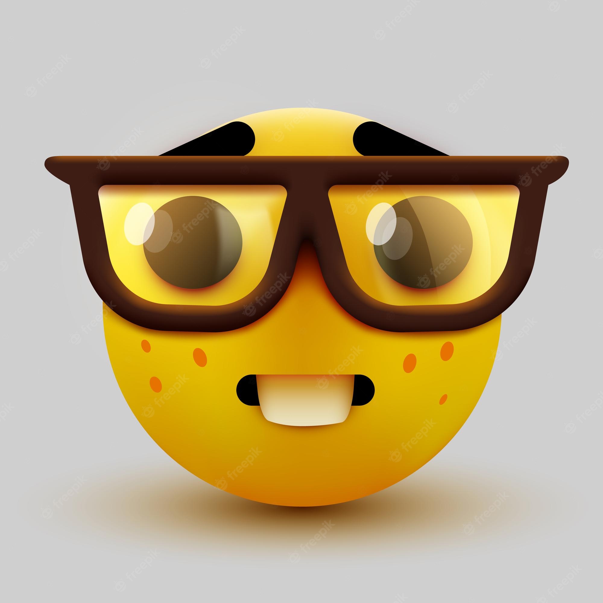 Nerd Emoji Wallpapers Wallpaper Cave