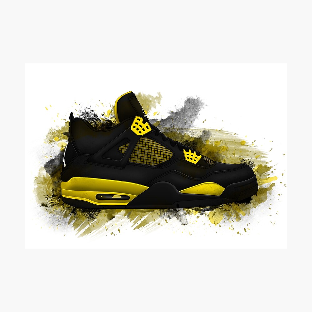 Thunder Shoes Yellow Wallpapers Wallpaper Cave