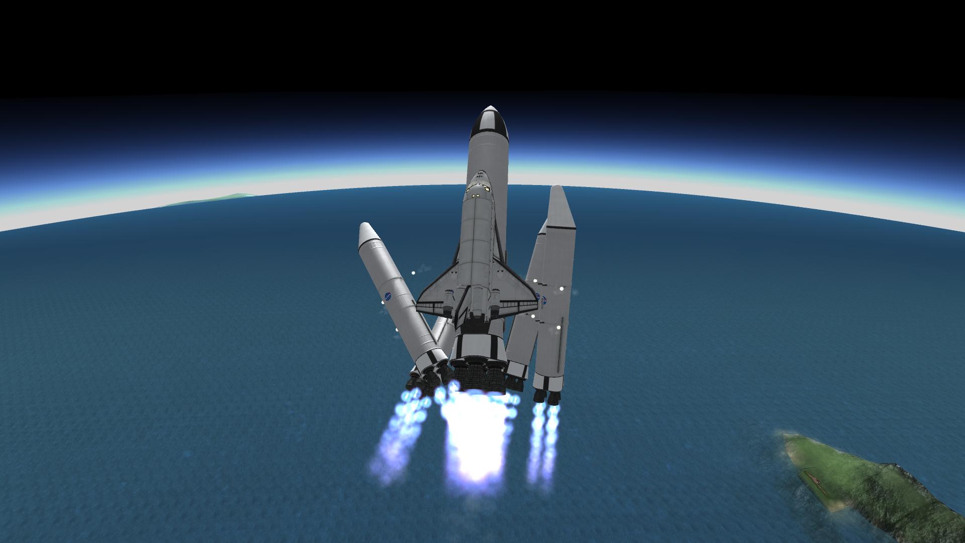 KerbalX (Energia) Space Shuttle