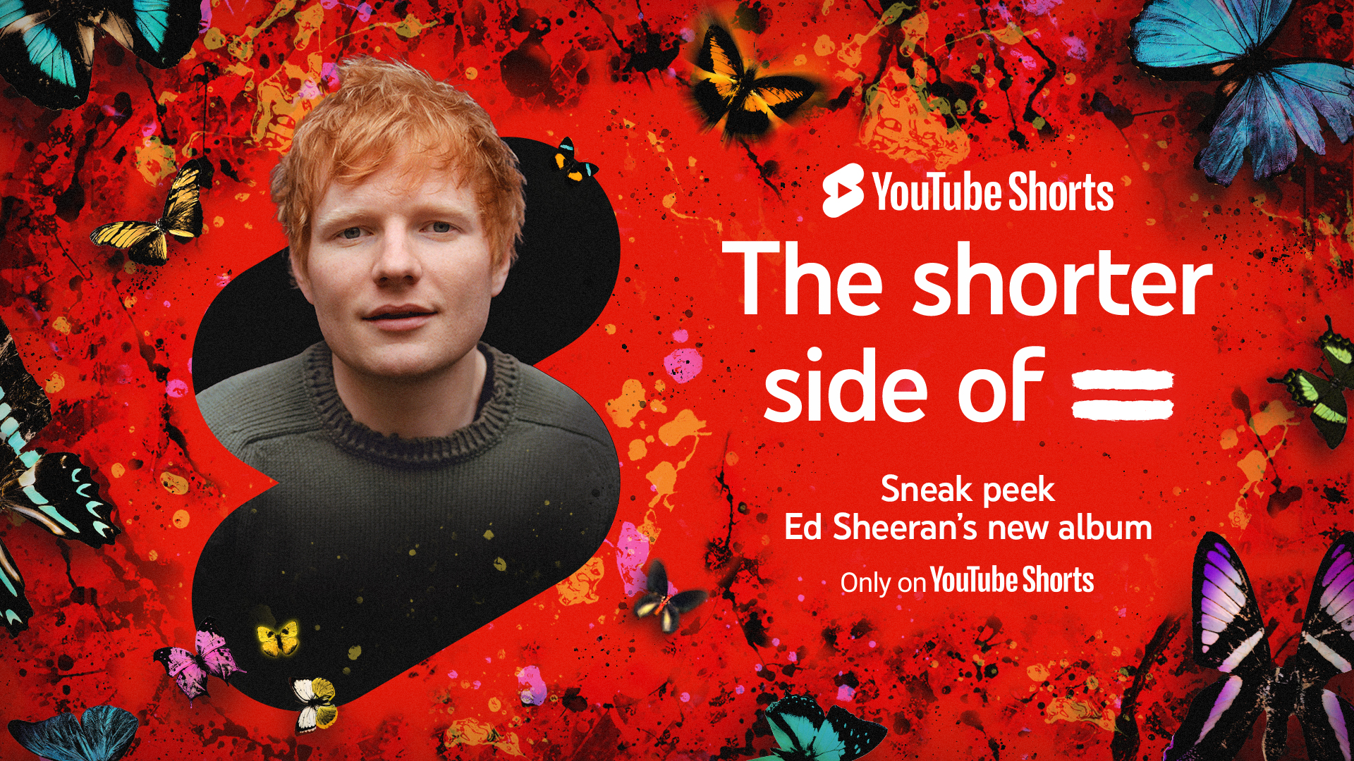 Ed Sheeran Previews Each Song on His New Album With 14 YouTube Shorts