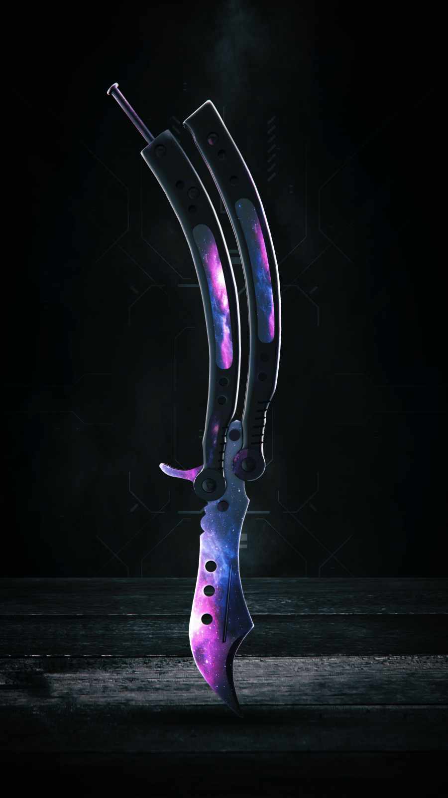 Butterfly Knife IPhone Wallpaper Wallpaper, iPhone Wallpaper