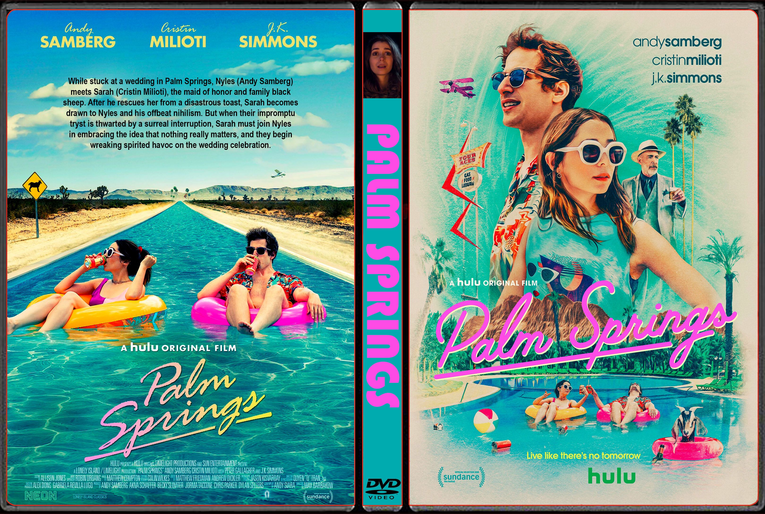 Palm Springs (2020). Spring movie, Palm springs, Dvd covers