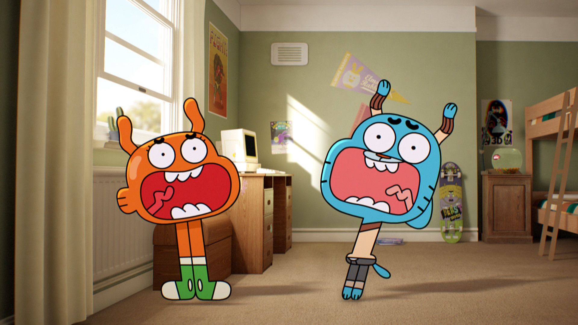 The Amazing World of Gumball Wallpaper. Incrivel mundo de gumball, Bola de chiclete, Mundo de gumball