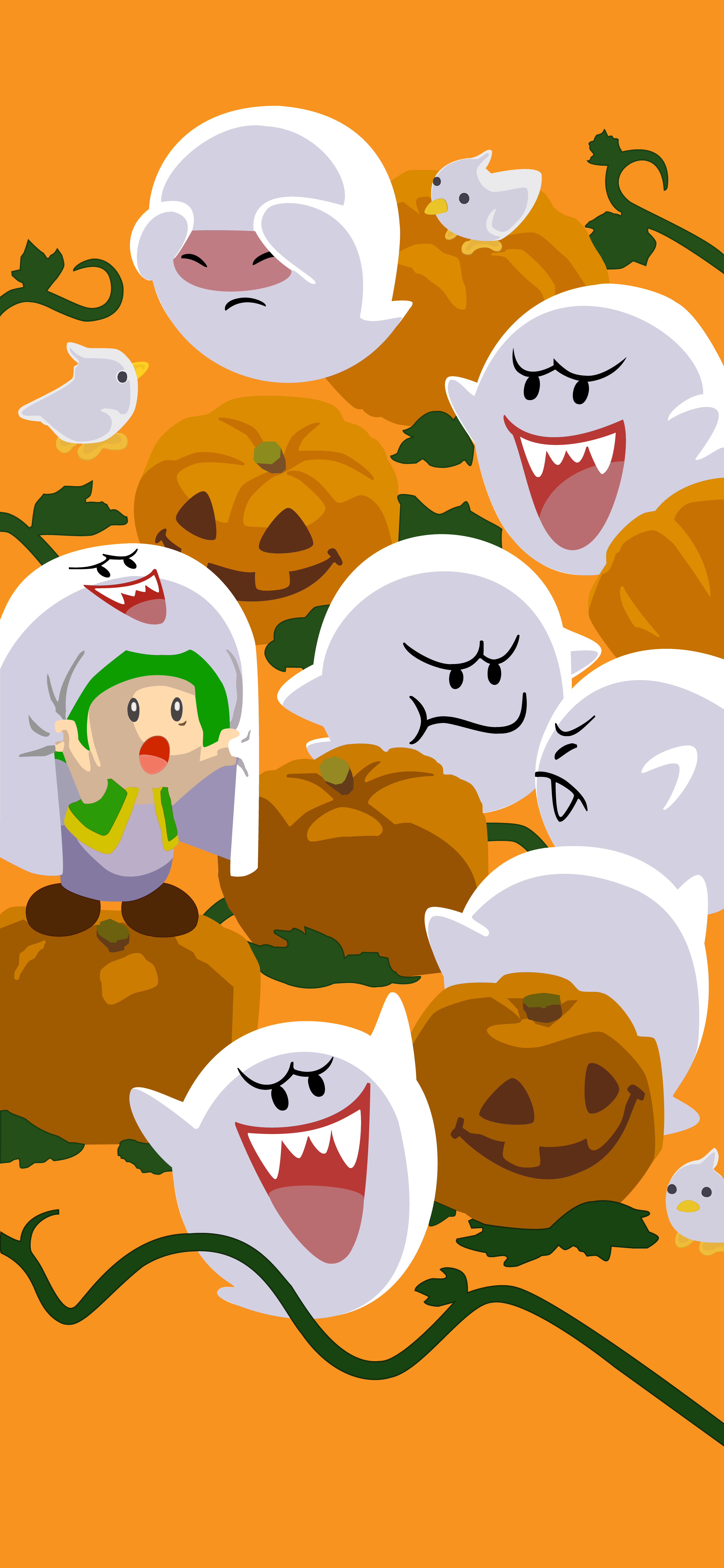 Halloween Wallpaper from Nintendo Japan