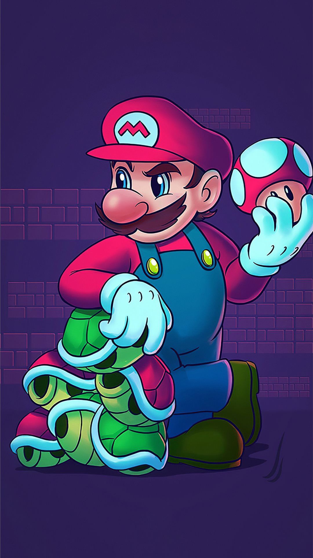 Mario iPhone Wallpaper