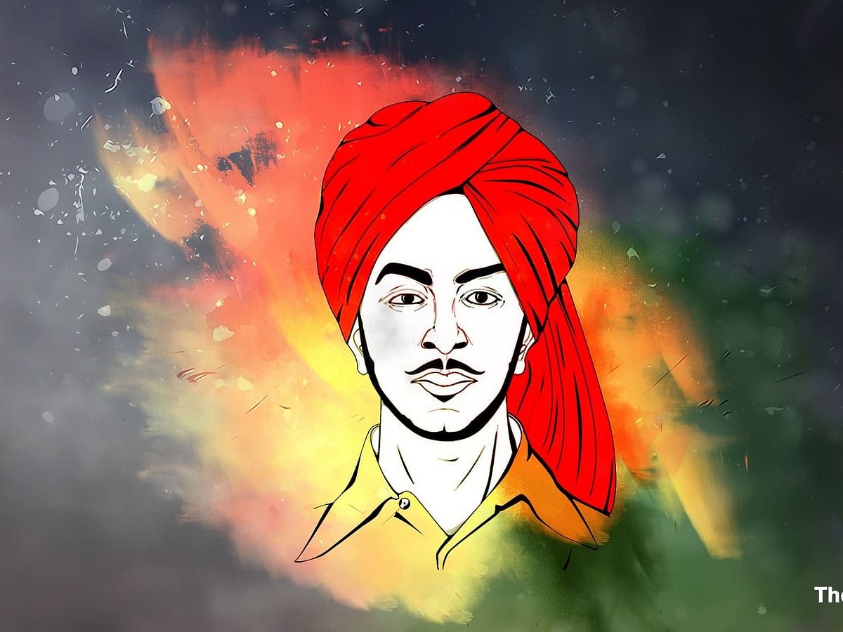 Shaheed Bhagat Singh Birthday: Best Quotes, Image, Wishes, Messages, WhatsApp Status, Bhagat Singh Jayanti Wallpaper, Posters in English and Hindi