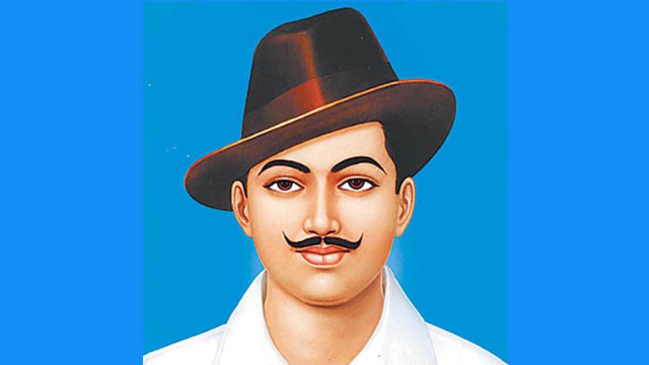 23rd March Shaheed Bhagat Singh Image HD Wallpaper Pics Quotes- Bhagat Singh Photo 3D Picture Status Free Download For FB & Whatsapp