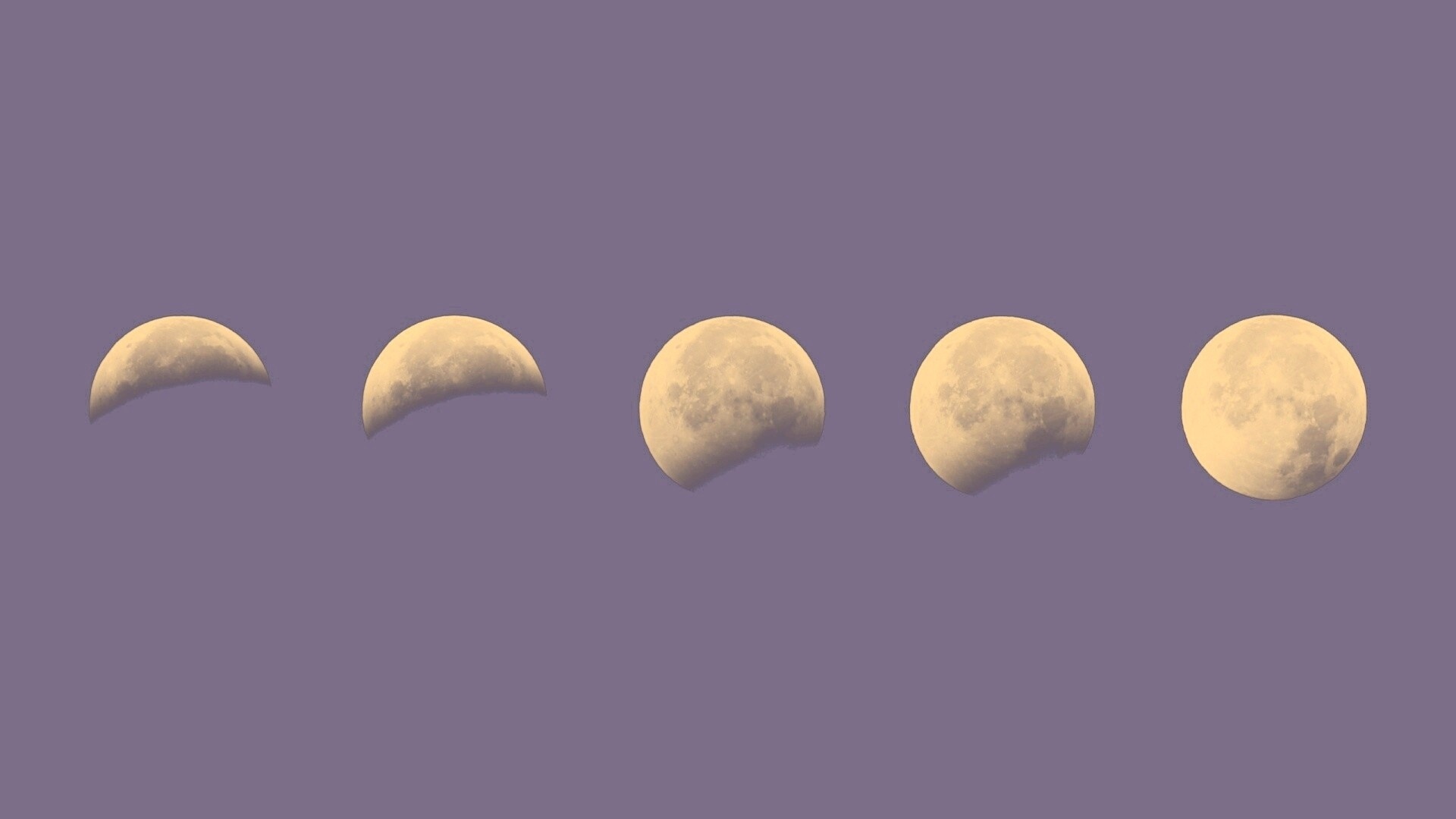 Moon Phases Wallpaper