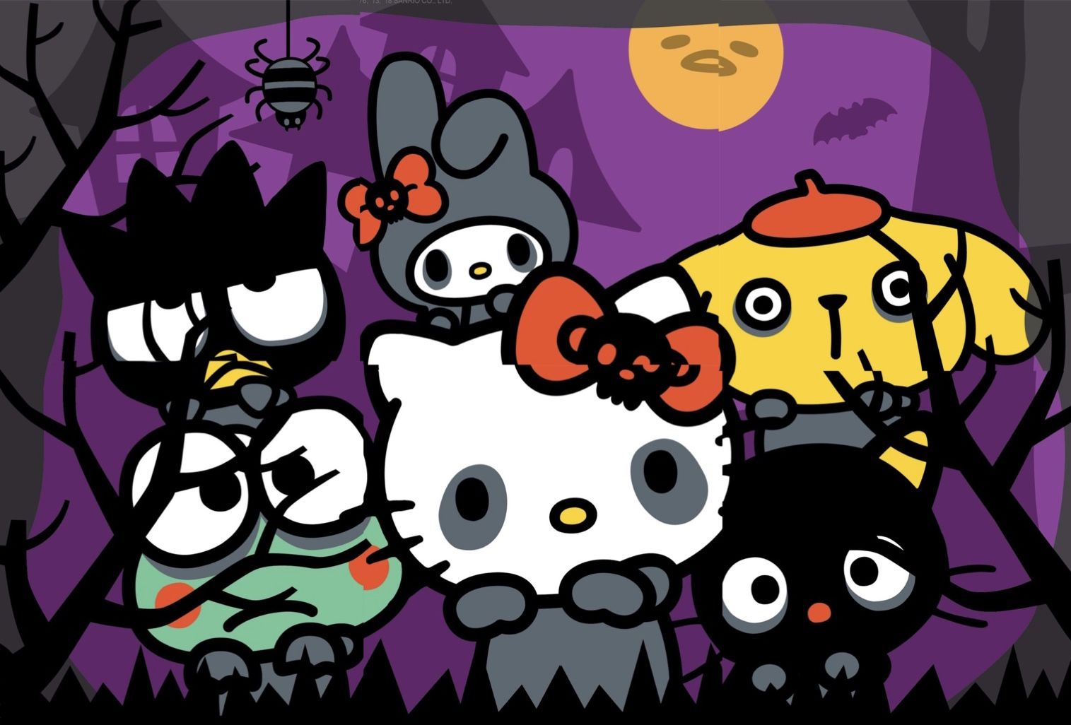 Sanrio Halloween. Hello kitty cartoon, Hello kitty halloween, Hello kitty image