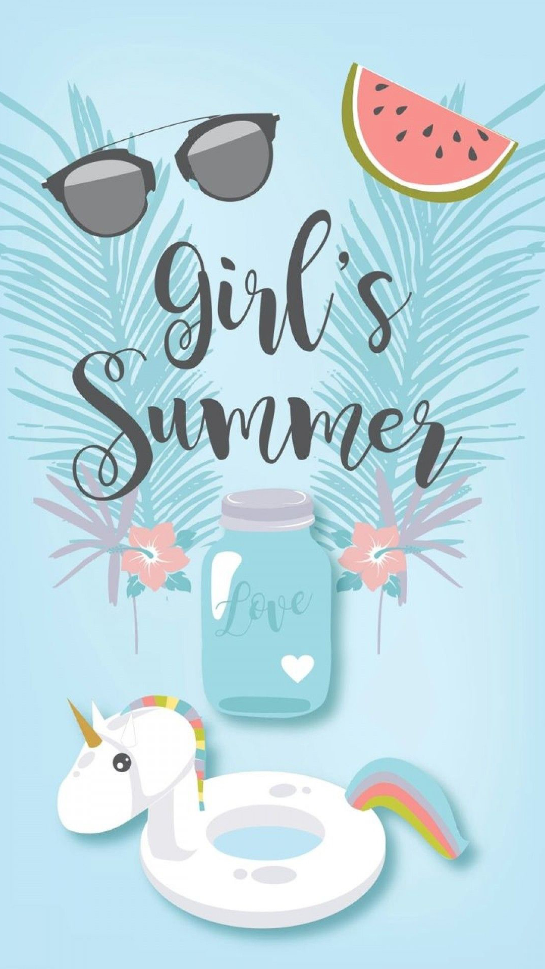 Cute Summer iPhone Wallpaper