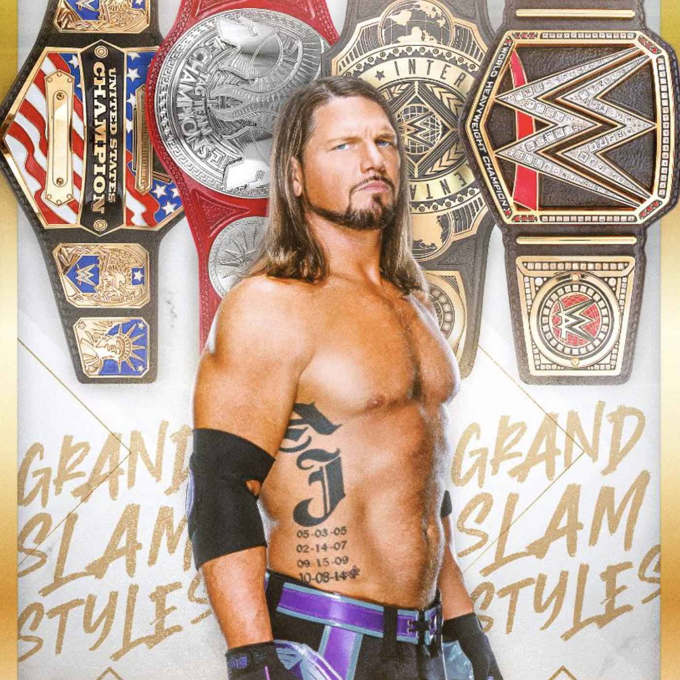 AJ Styles is now a Grand Slam Champion in WWE