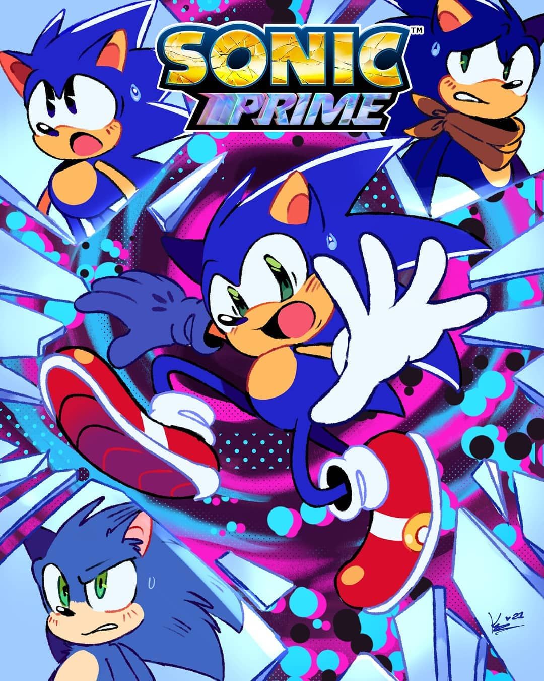 Sonic Prime Wallpapers  Top Free Sonic Prime Backgrounds  WallpaperAccess