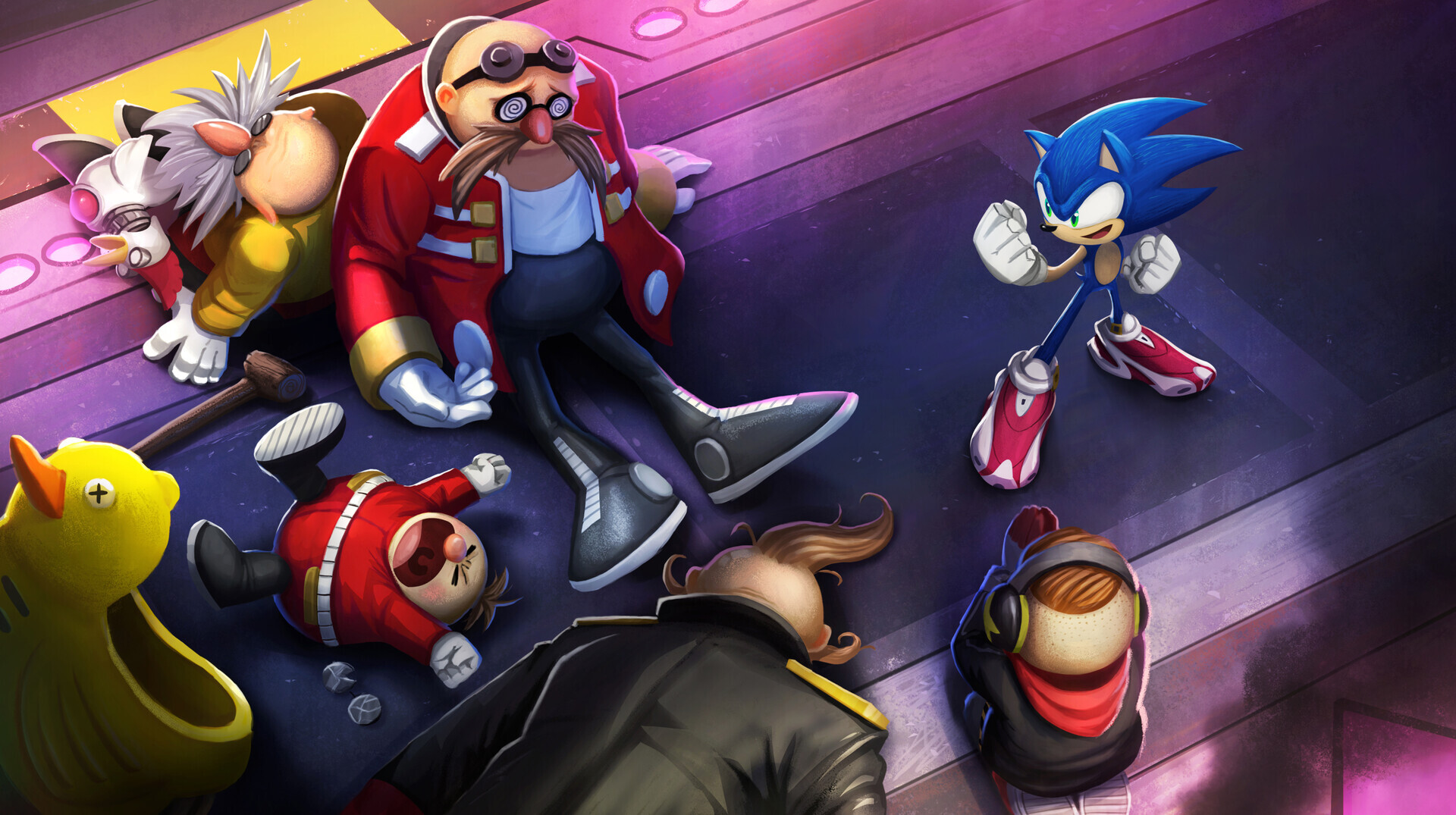 New Sonic Prime concept art leaks