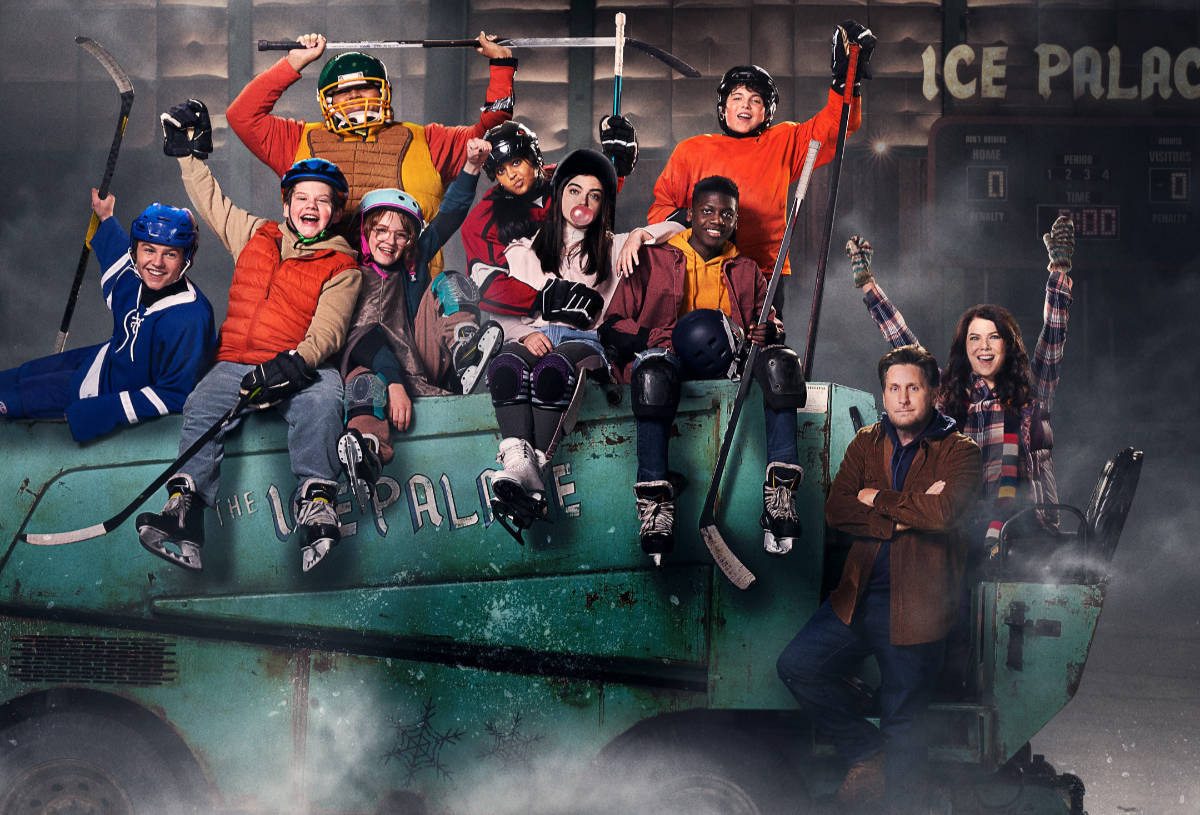 The Mighty Ducks: Game Changers and Key Art