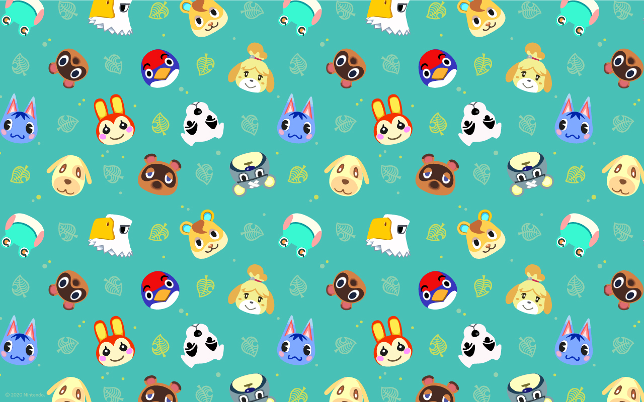 Download Three Cute Animal Crossing: New Horizons Wallpaper From Walmart