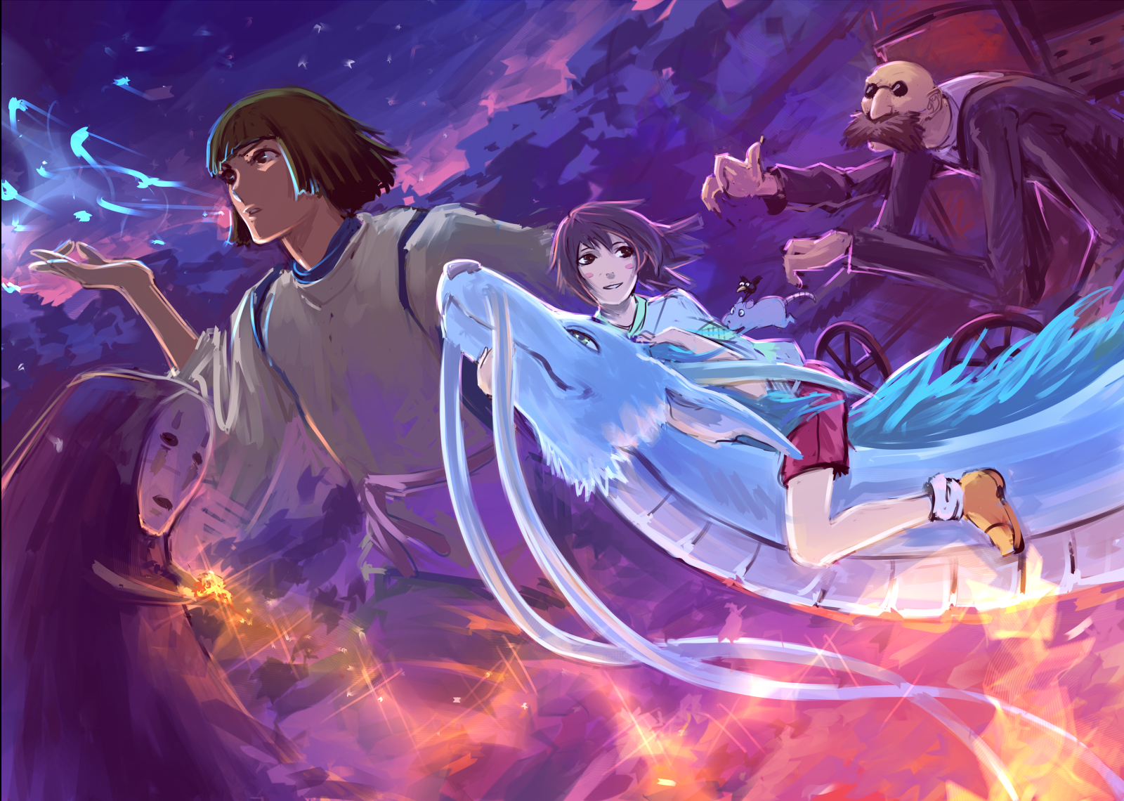 Spirited Away HD Wallpaper and Background