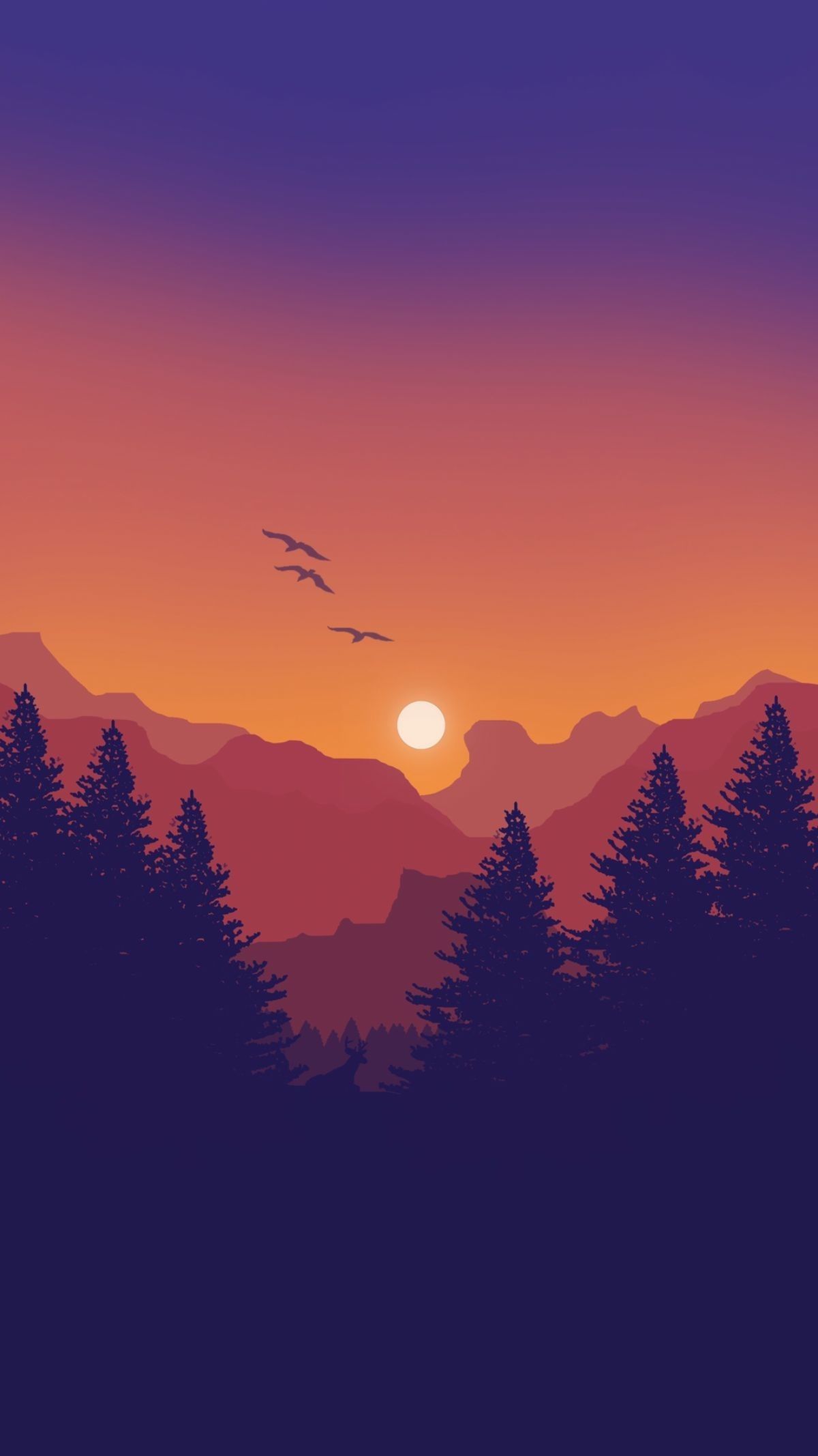 Cartoon Sunset Aesthetic Wallpaper Free Cartoon Sunset Aesthetic Background