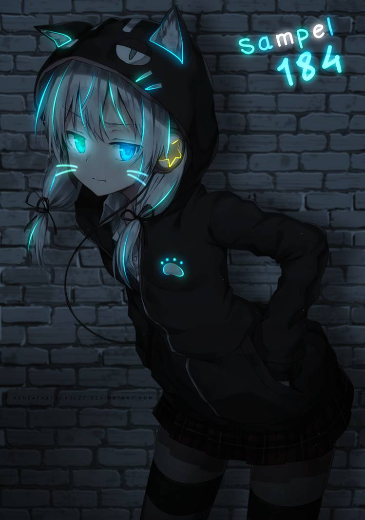 icons anime dark neon