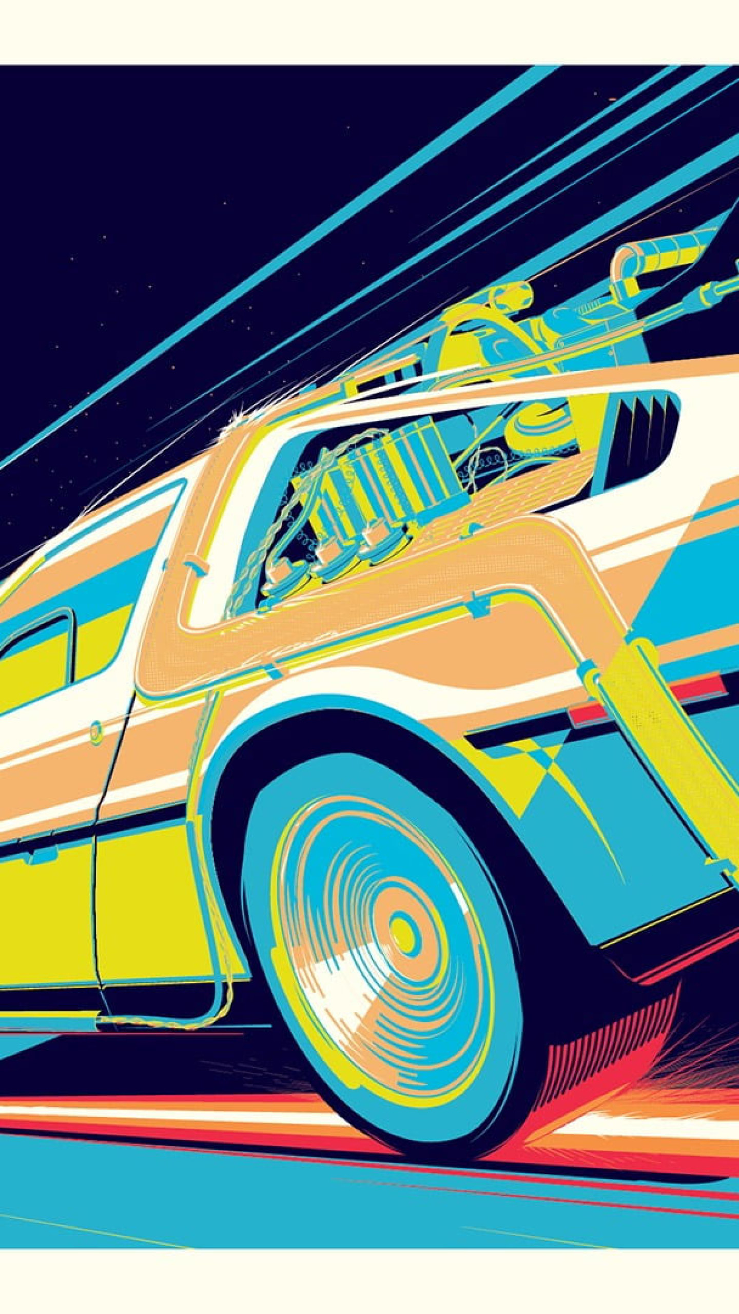 Wallpaper Dmc Delorean, Car, Back To The Future • Wallpaper For You