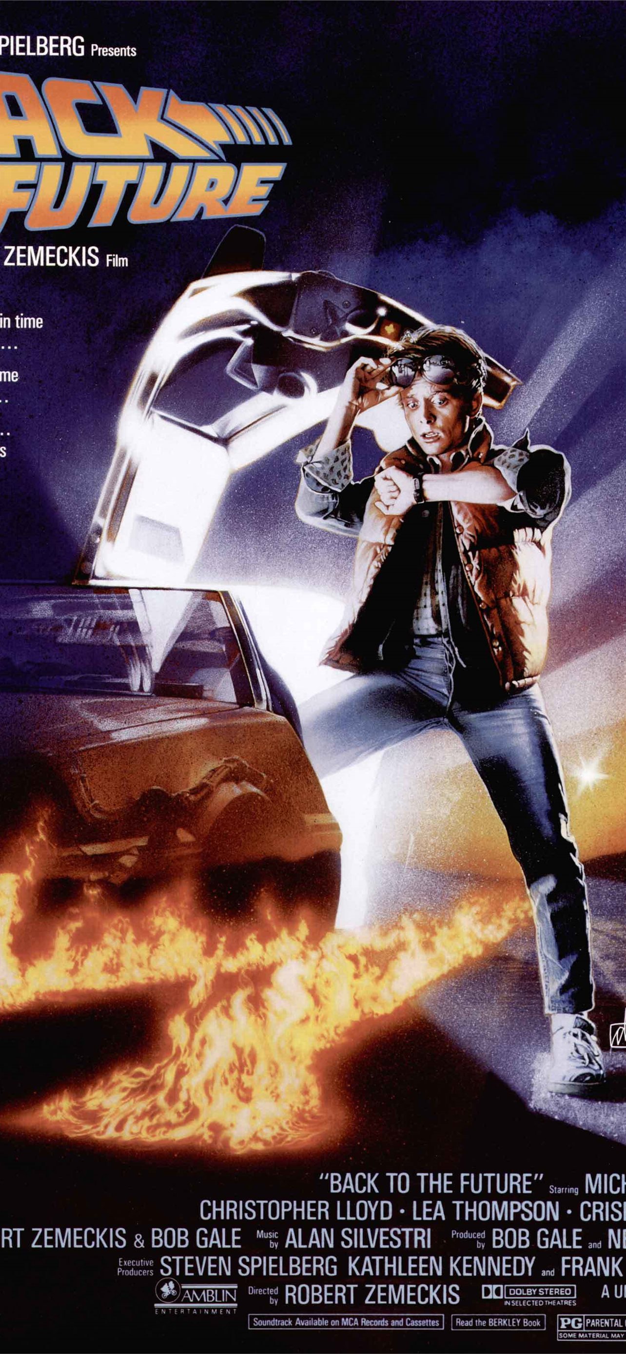 Back to the Future iPhone Wallpaper Free Download