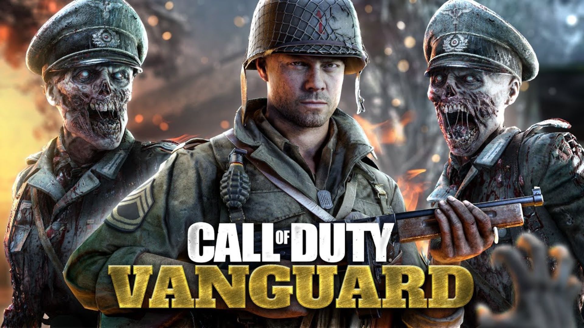 Call of Duty Vanguard Zombies Wallpaper COD Vanguard Zombies Background
