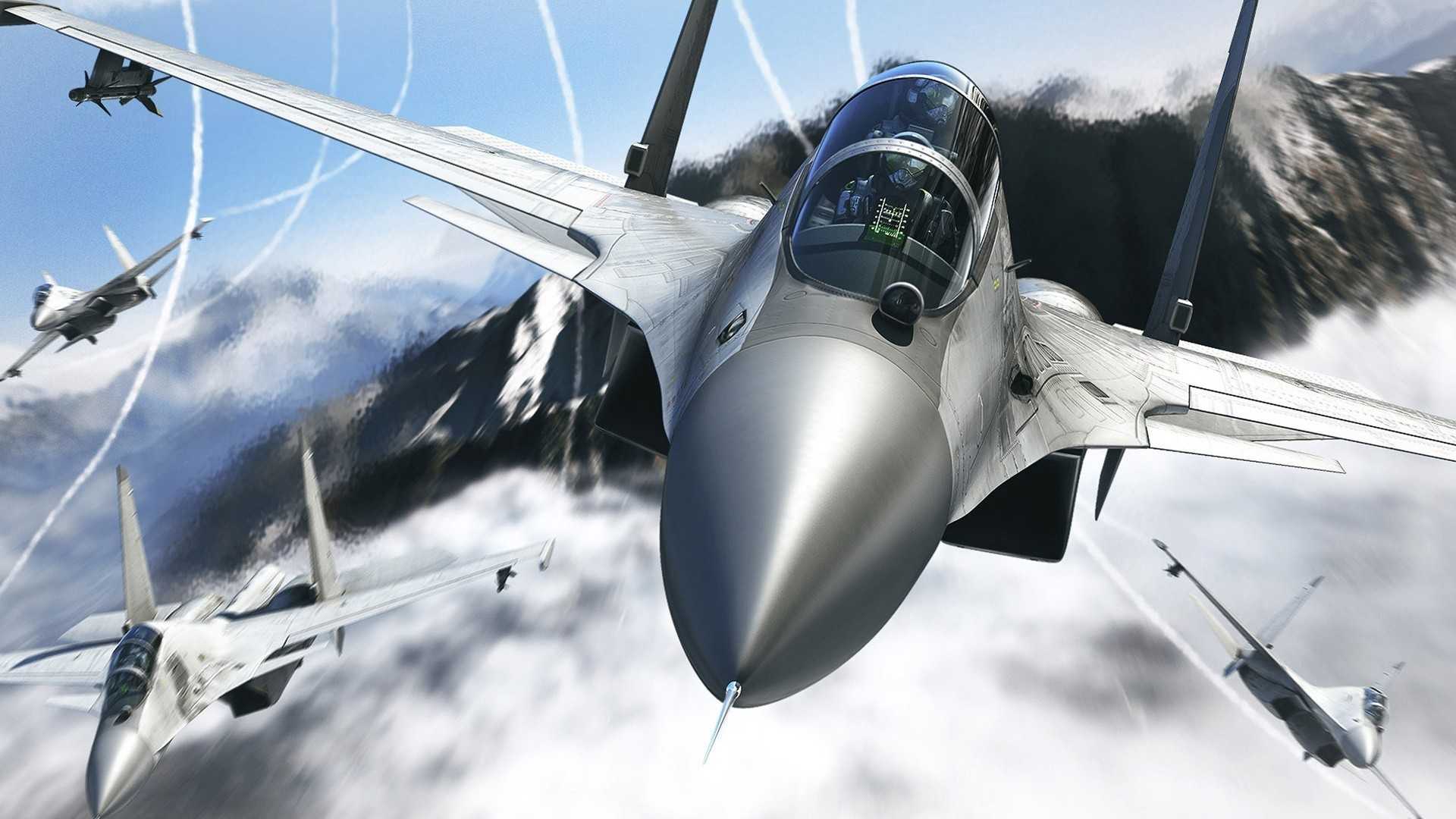 Computer Fighter Jet Wallpaper