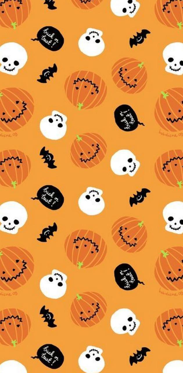 Cute halloween wallpaper