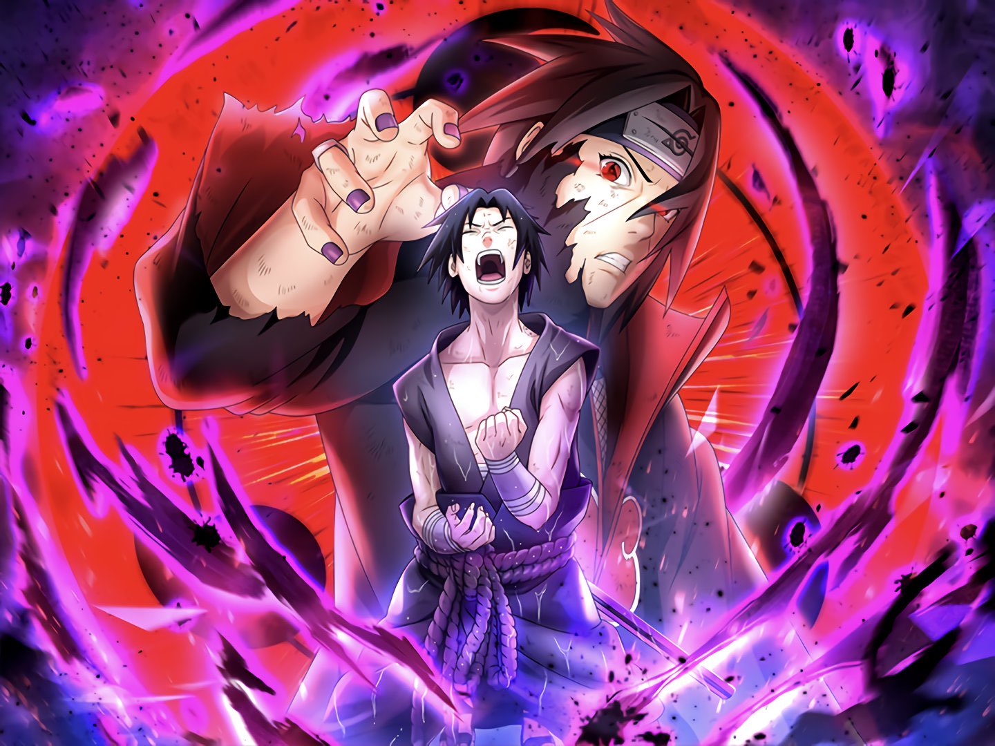 sasuke content x boruto ninja voltage.. naruto manga