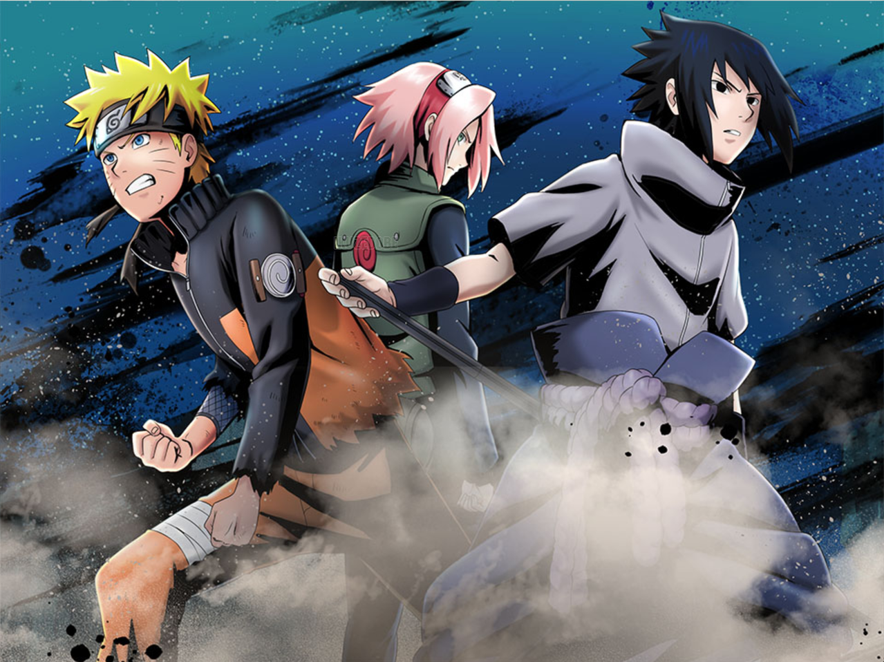 Team 7 card Naruto x Boruto ninja voltage
