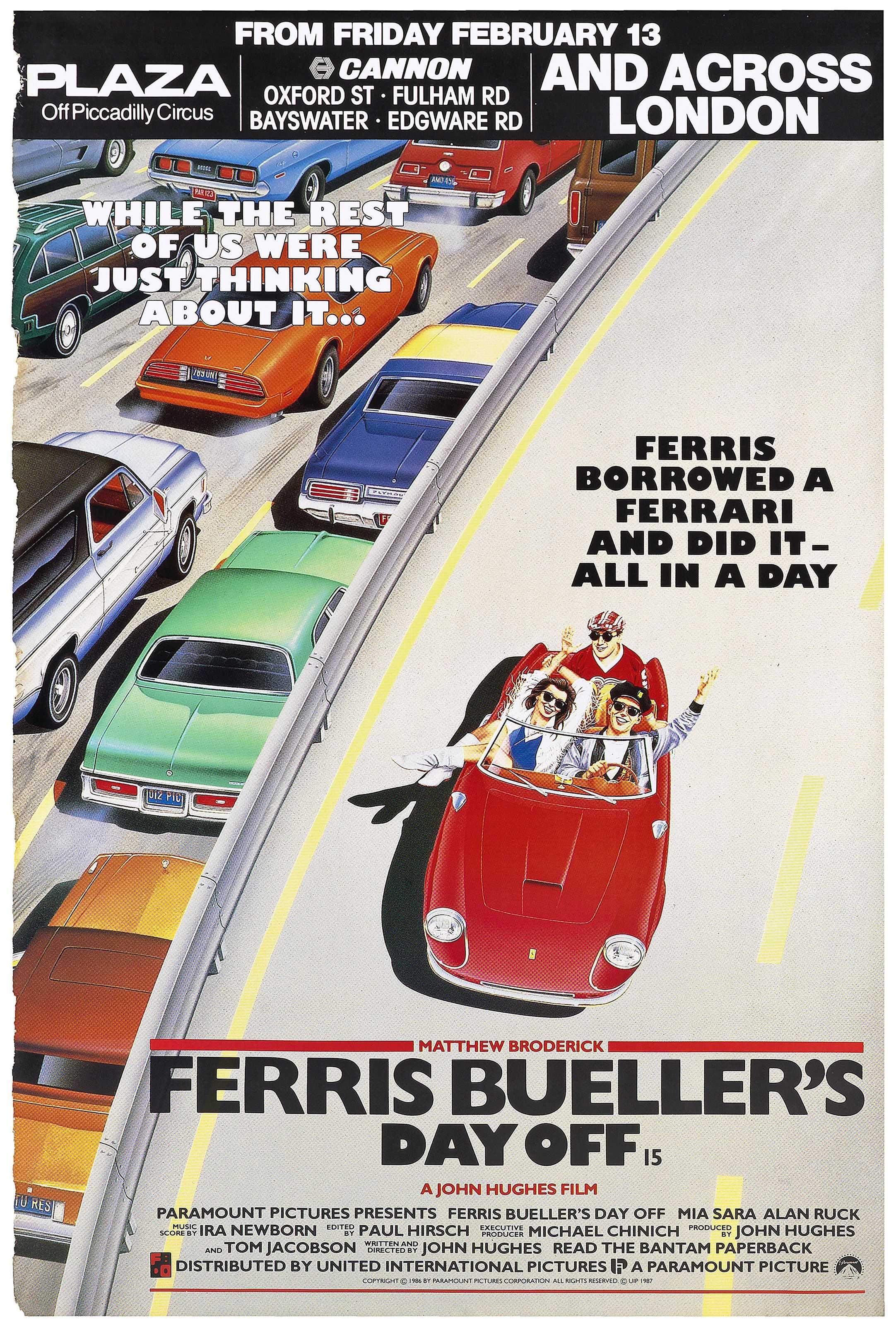 edgarwright bill for the day: Ferris Bueller's Day Off (1986) & Election (1999). A top grade high school double with the added pleasure of seeing Matthew Broderick metamorphosize from