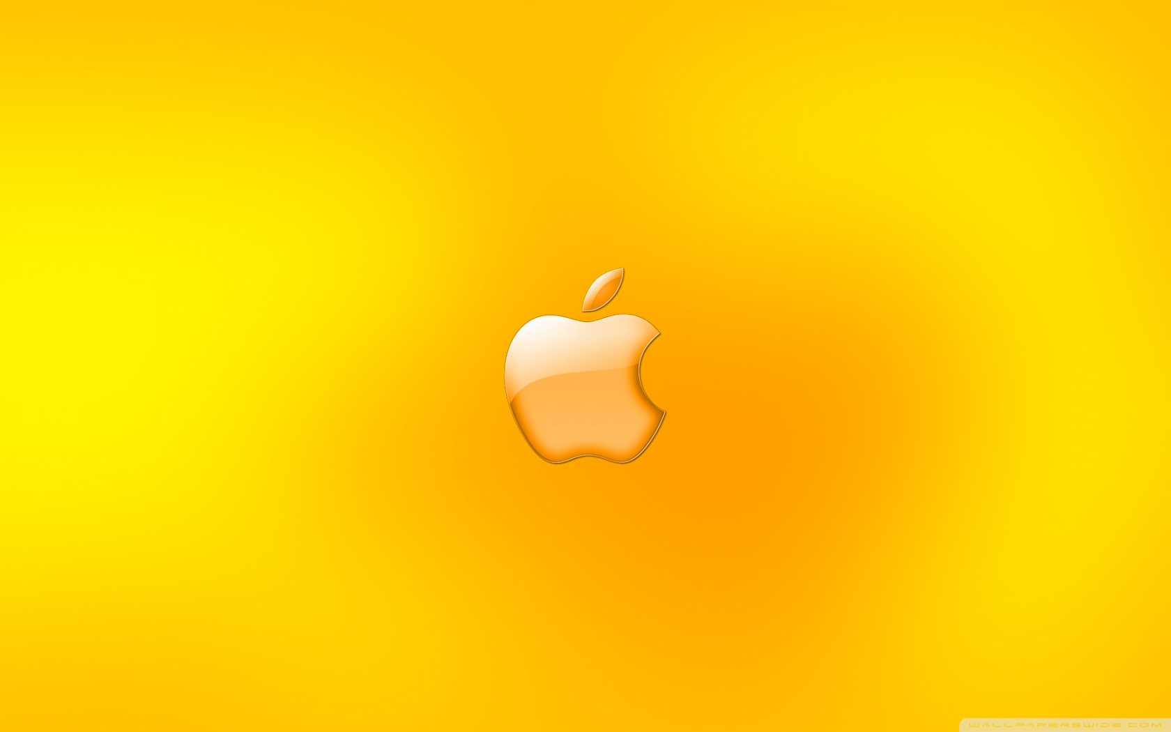 Apple Logo Gold Ultra HD Desktop Background Wallpaper for 4K UHD TV, Tablet