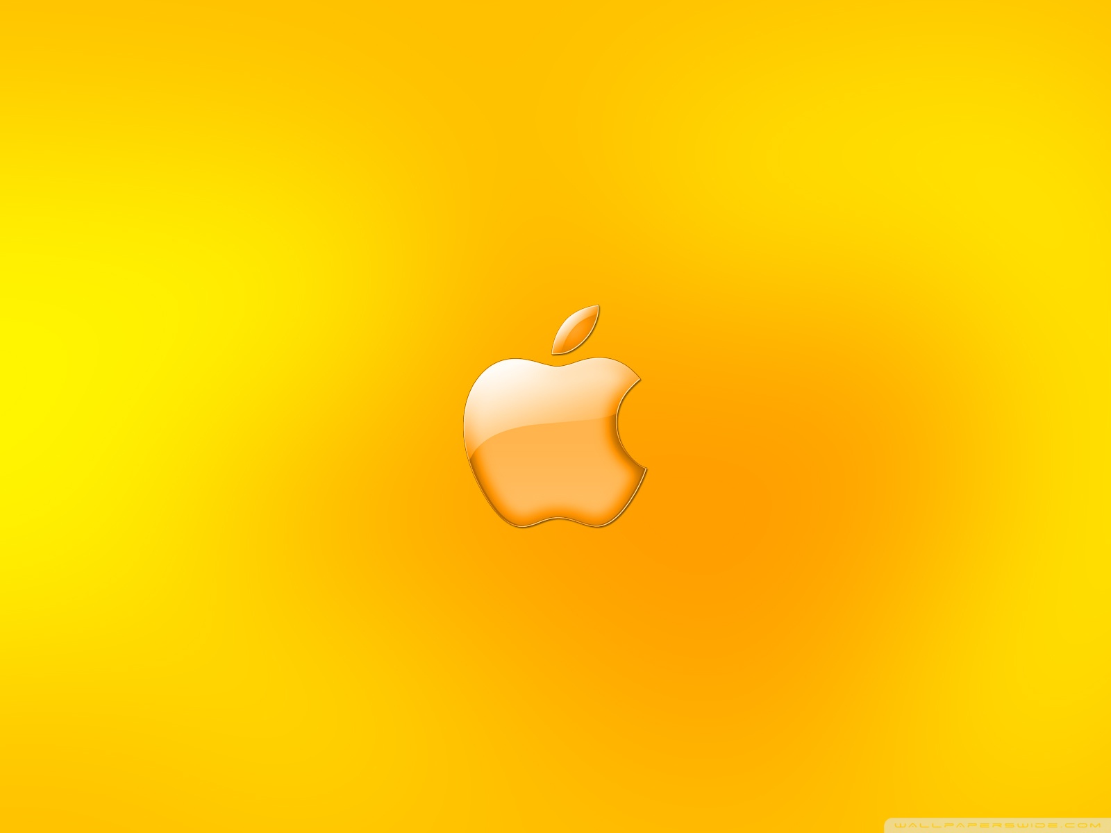 Apple Logo Gold Ultra HD Desktop Background Wallpaper for 4K UHD TV, Tablet