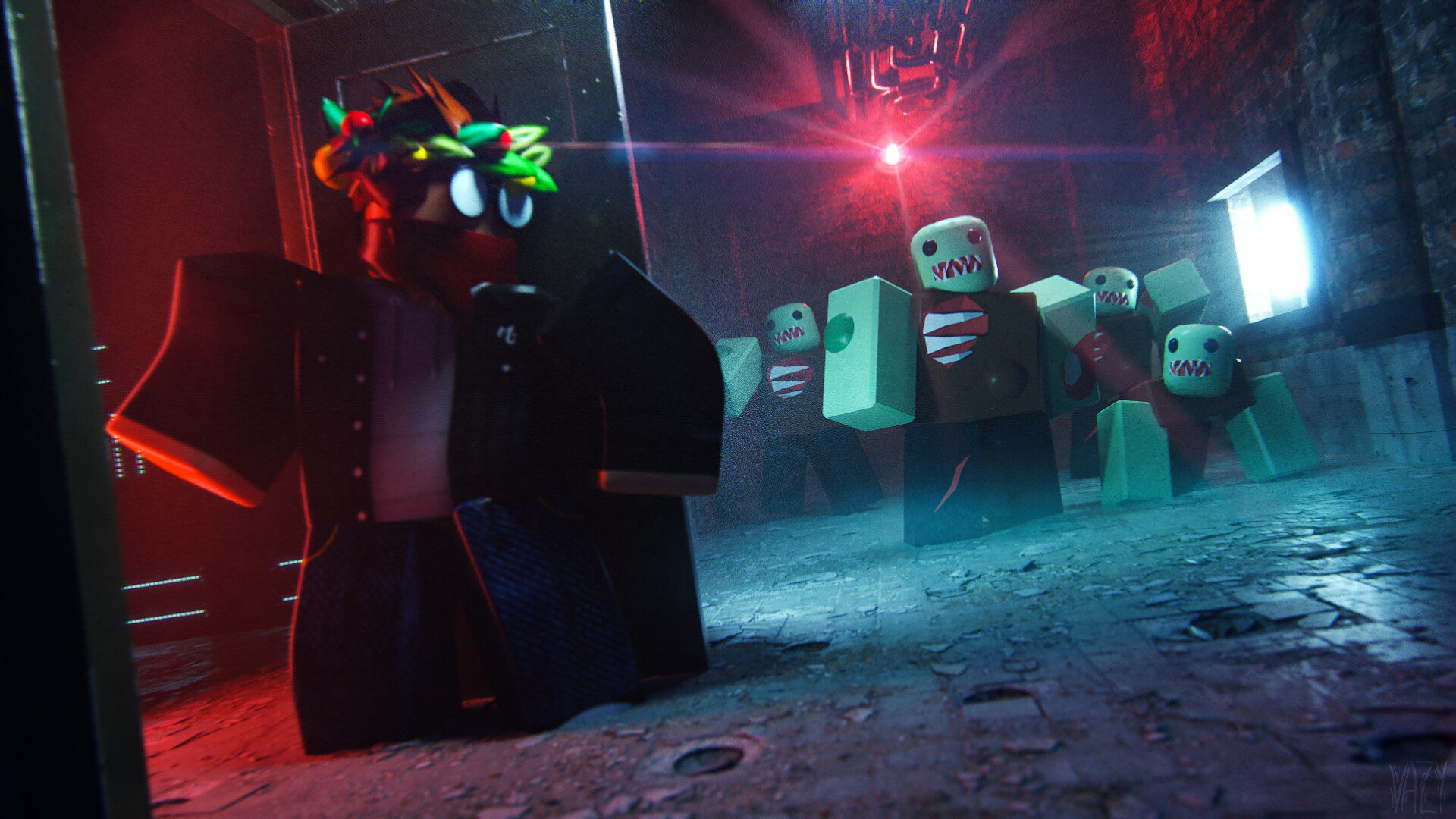 Roblox Zombie Wallpapers Wallpaper Cave 